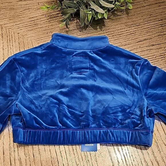 Jeremy Scott adidas js track jacket top blue size M NWT - Picture 9 of 11